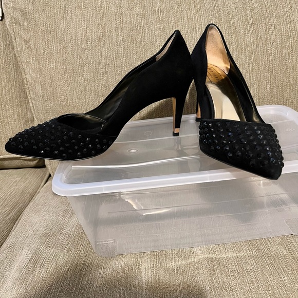 TED BAKER LONDON Black studded heels - Picture 2 of 4